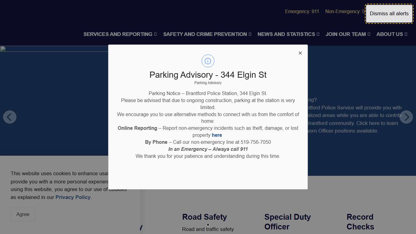 Home Brantford Police Service