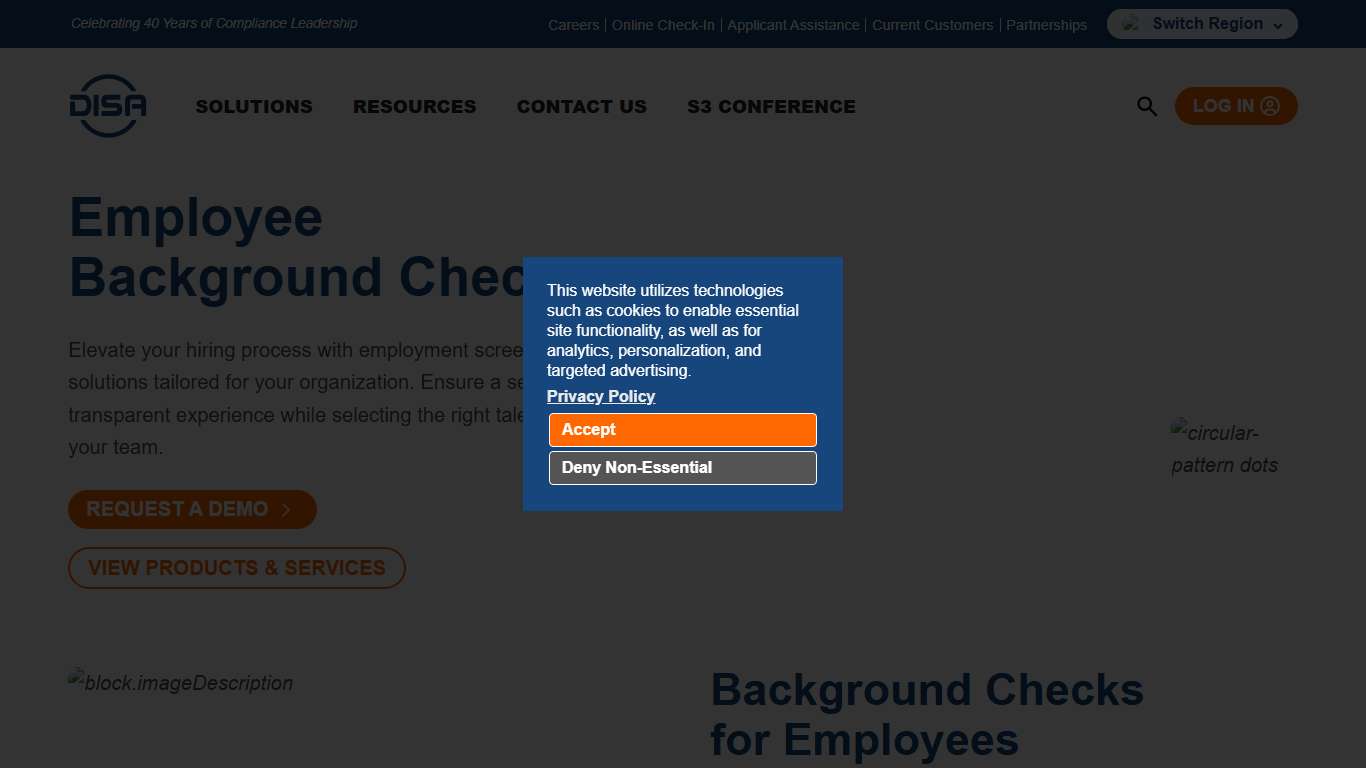 Employee Background Checks for Safer Hiring DISA